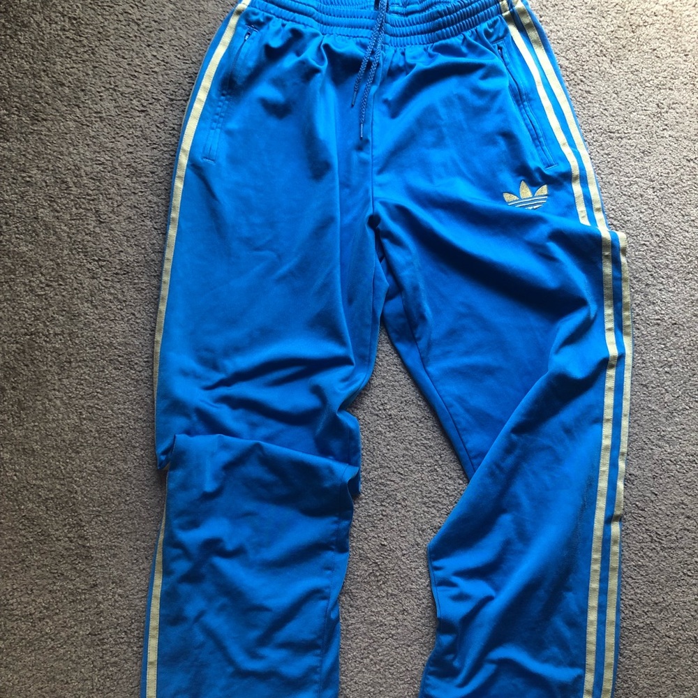 Adidas blue sweatpants